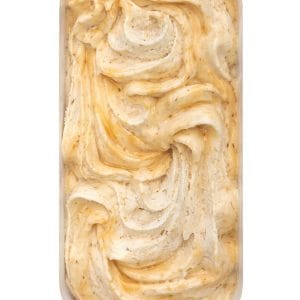 Gelado Nata Caramelo e Noz