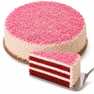 Bolo RedVelvet com Queijo
